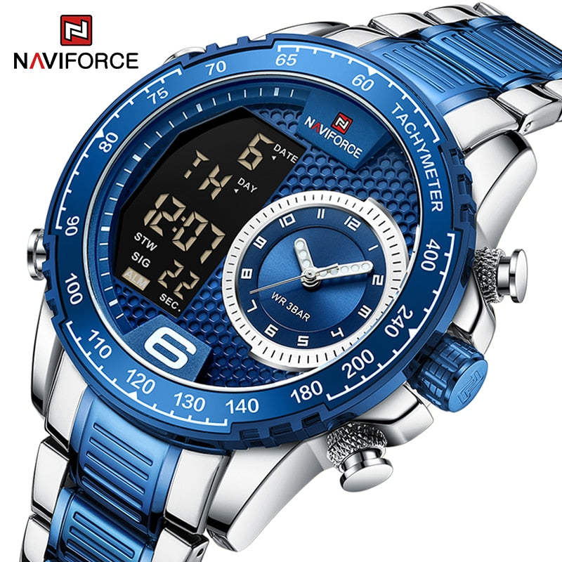 Montre militaire NaviForce pour hommes